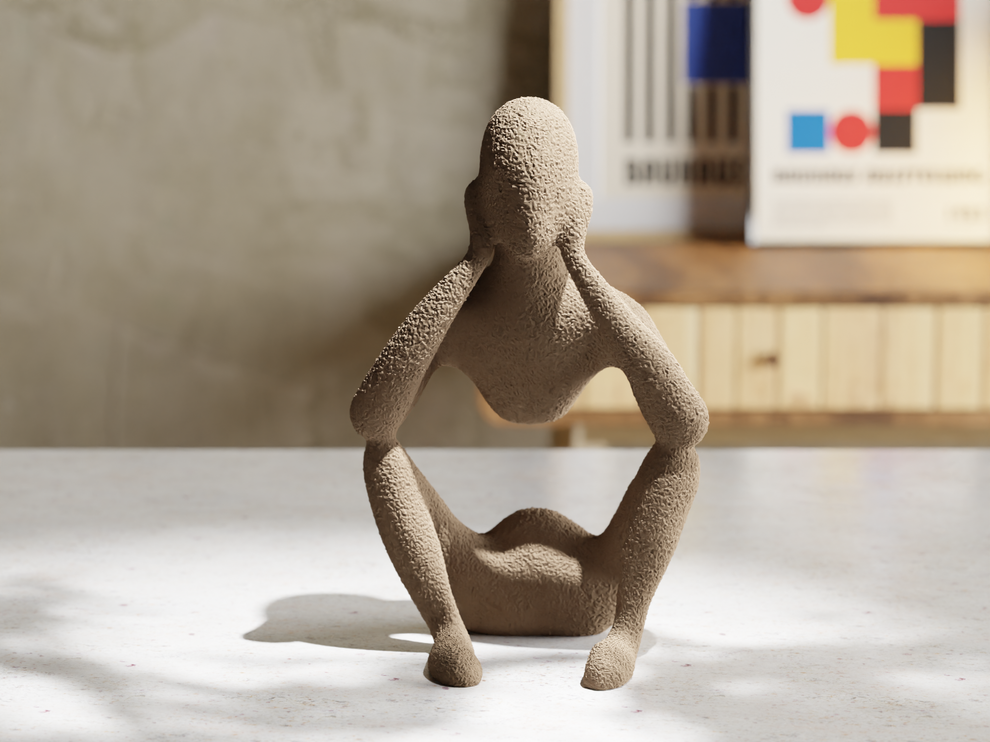 NoBody Sculpture Series - Introspection