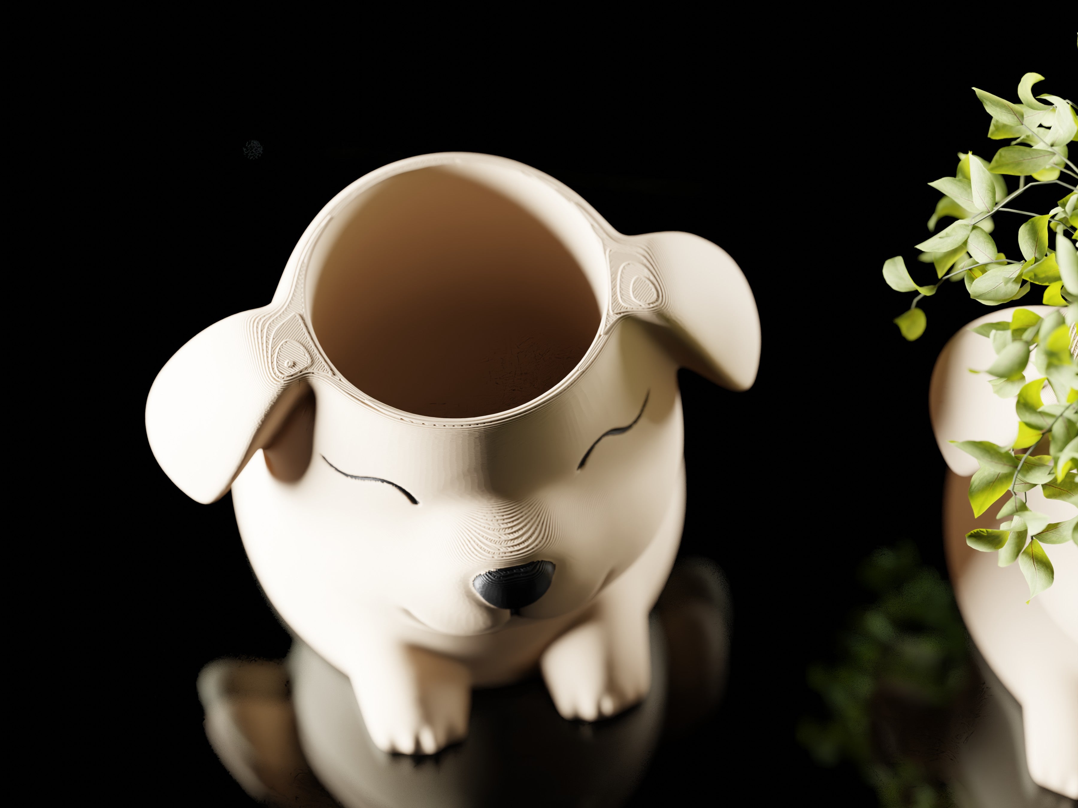 Puppy Pot Planter