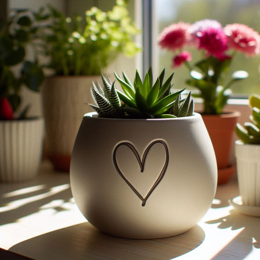 Heart Planter – Sanderling Printworks