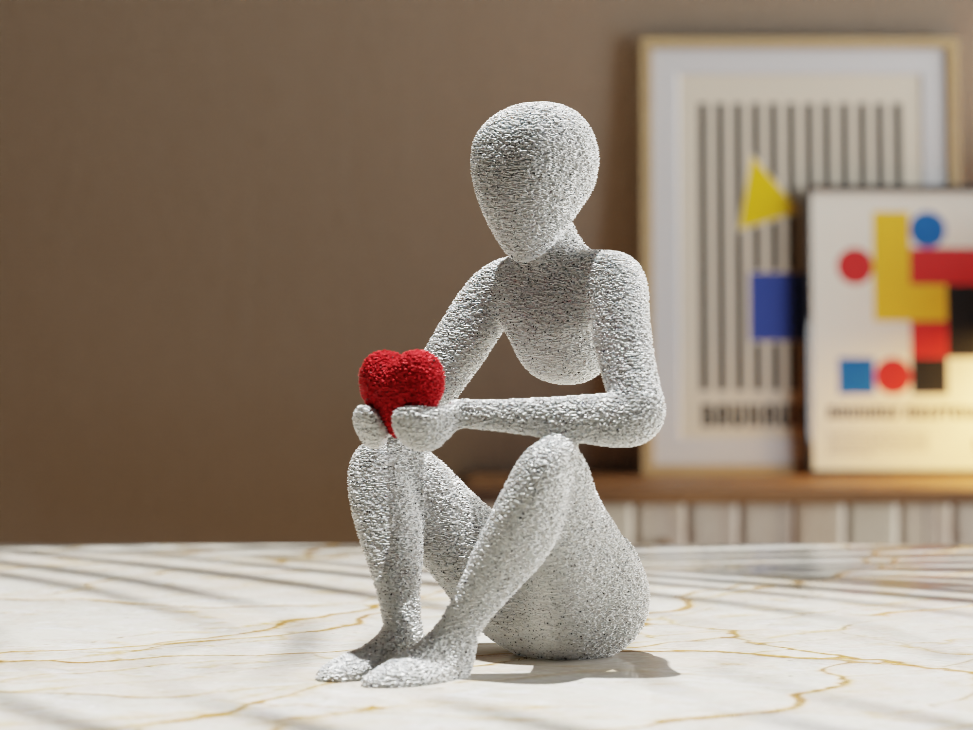 NoBody Sculpture Series - Love's Embrace